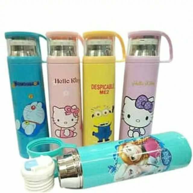 Jual Termos Air Panas Karakter 500ml Tahan Panas Model Cangkir Shopee Indonesia 6495