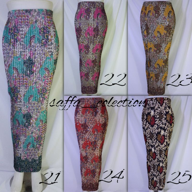 Rok prisket batik / rok stelan kebaya prada