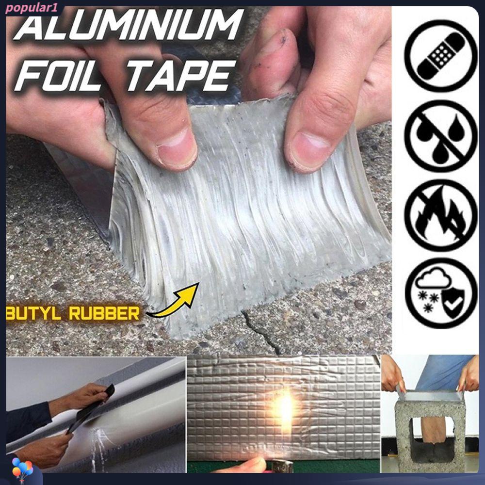 Tape Lakban Aluminum Foil Anti Air Tahan Panas Untuk Reparasi Pipa Bocor