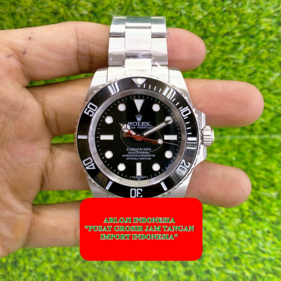 Best Seller Rolex No Date Submariner 114060 Saphire Automatic 40mm Garansi 1th