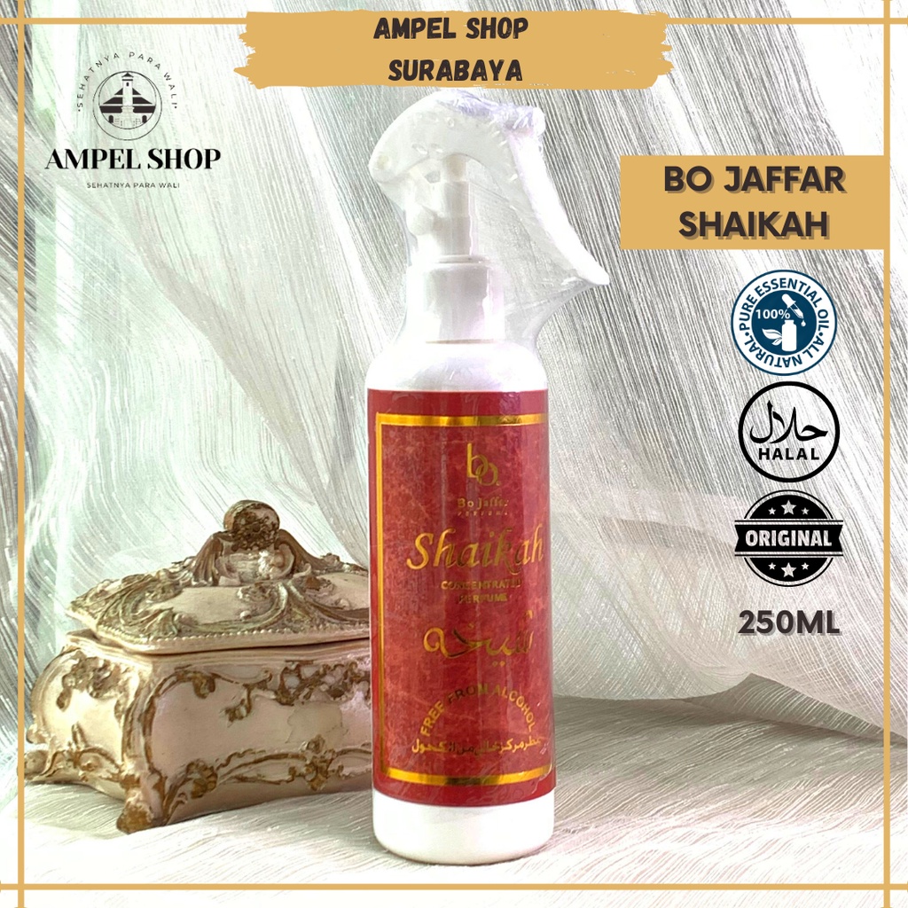 Pengharum Ruangan Shaikah Bo Jaffar Linen & Room Spray / Parfum Ruangan Arab Karpet Arabian [SPRAY] 
