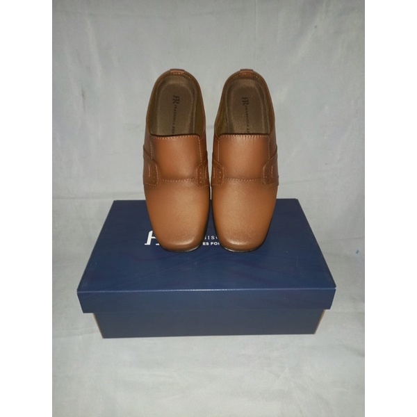 Sepatu sandal bustong kulit pria FRANSISCA RENALDY M. BRADY 02 TAN