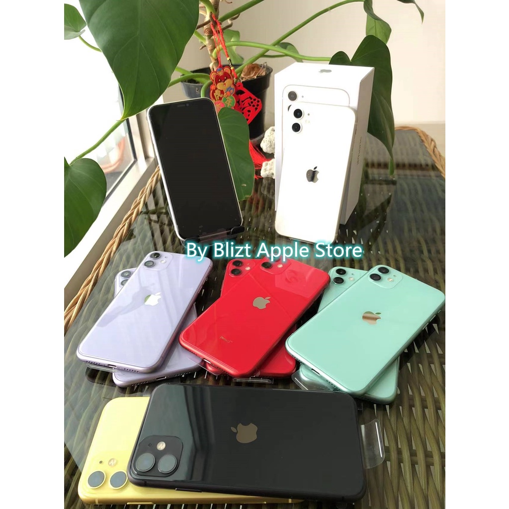 Apple iPhone 11 128GB Silent Fullset original Second Mulus100% Like New 3utools All Green (Garansi 1 Bulan)