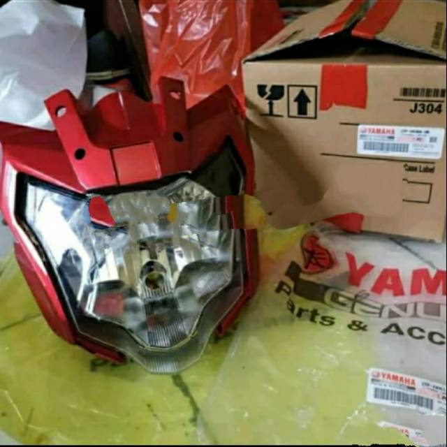 Reflektor dan batok depan yamaha Vixion NVA original