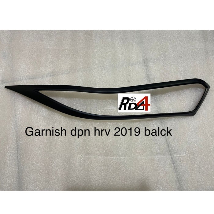 Garnish Hrv 2019 Cover Lampu Depan Mobil H-rv 2020 Hitam