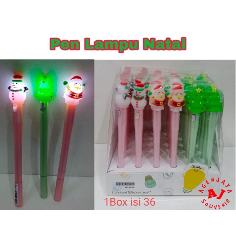 

BOLPEN LAMPU NATAL BOLPEN GEL.