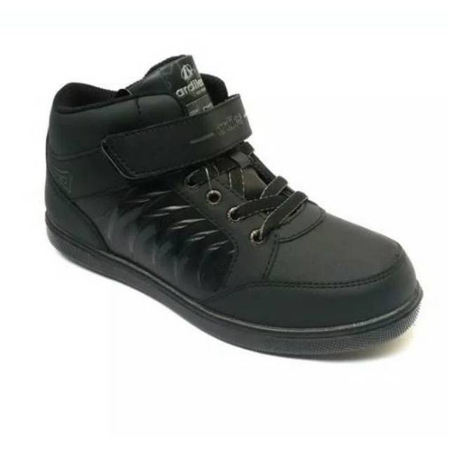 SEPATU SEKOLAH ANAK ORIGINAL ARDILES DERMAGA BOOT FULL HITAM