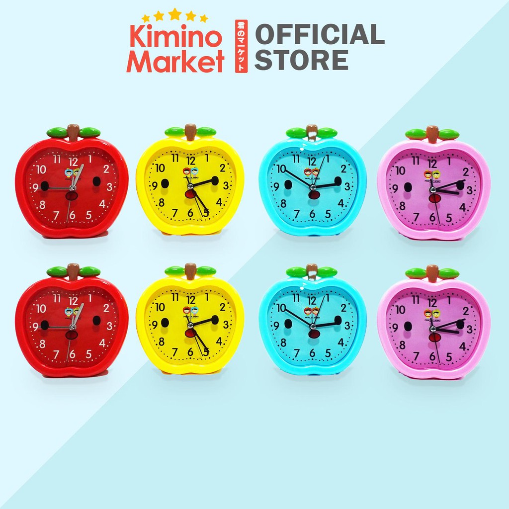 Apple &quot;JAM BEKER&quot; Warna Warni Kamar Anak Lucu (IMPORT QUALITY)