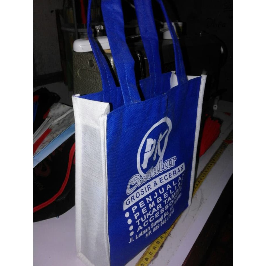 

MURAH- Tas Furing Goodie Bag Custom Sablon Untuk Counter HP dll