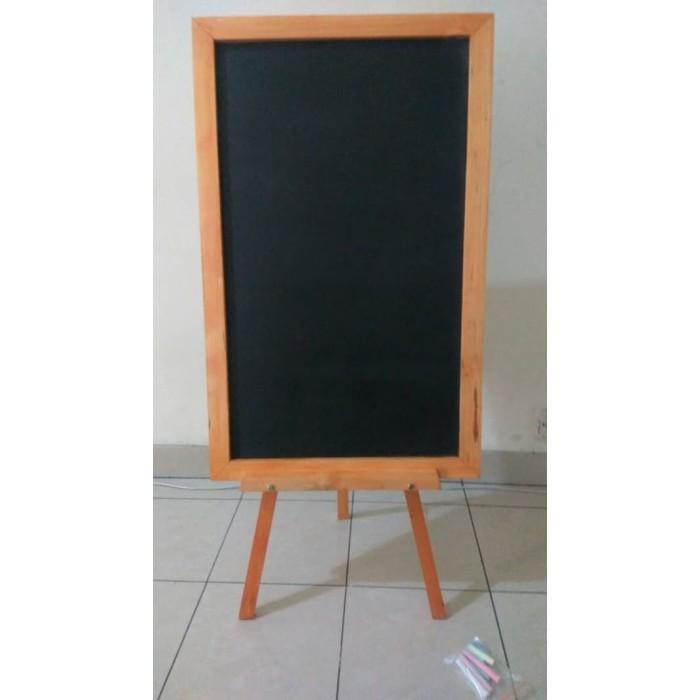 

Papan Tulis Kapur Menu Cafe Standing 50X80 Murah Prewed 082
