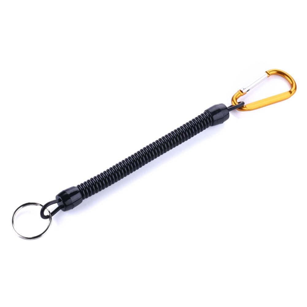 MOJITO Coiled Fishing Lanyards Boating Prevent Rod Drop Lose Ropes Missed Line #8Y