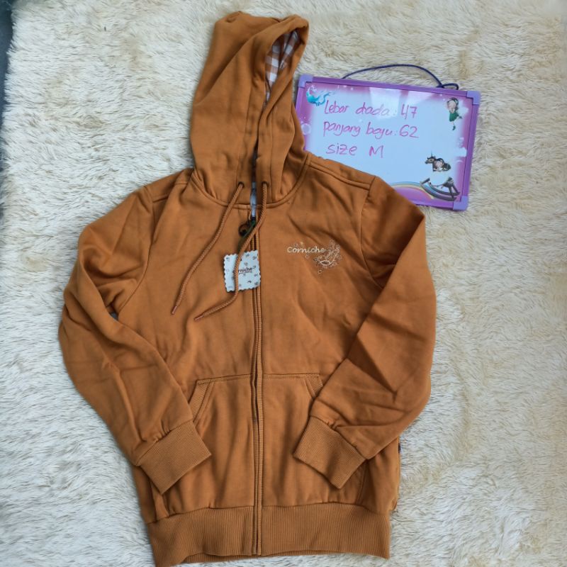 Mantel sweater sweatshirt Jaket hoodie wanita Corniche girl clothing YELLOW