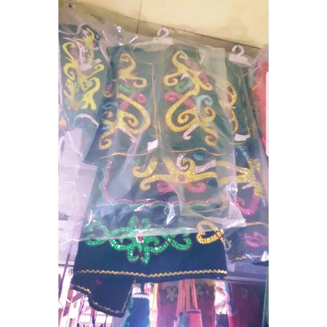 Set baju dayak wanita dewasa