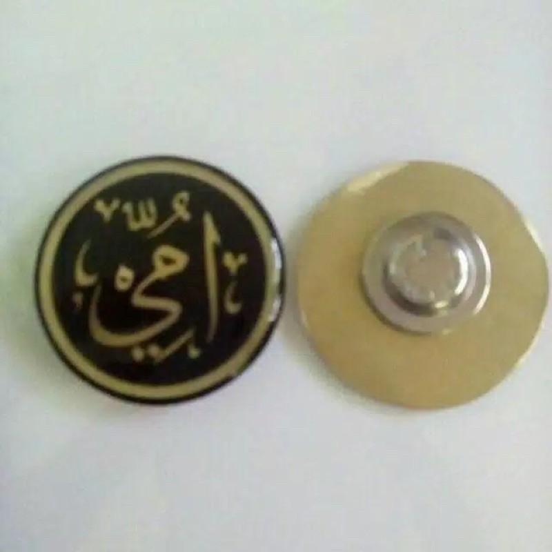 pin resin kuningan magnet custom