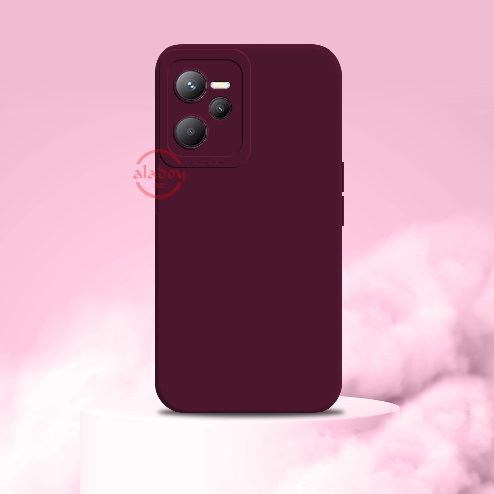 Case Realme Narzo 50A Prime 2022 Soft Case Liquid Silicone Pro Camera Premium Casing