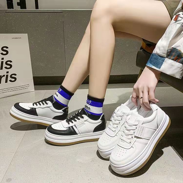 Free Box Sepatu Sneakers Korea Sepatu Wanita Terlaris NS112 Sepatu Sneakers kekinian