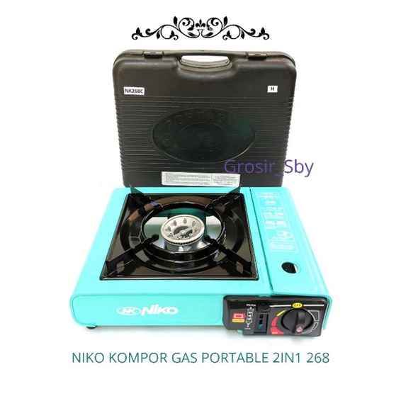 KOMPOR PORTABLE 2IN1 NIKO NK-268 NK268