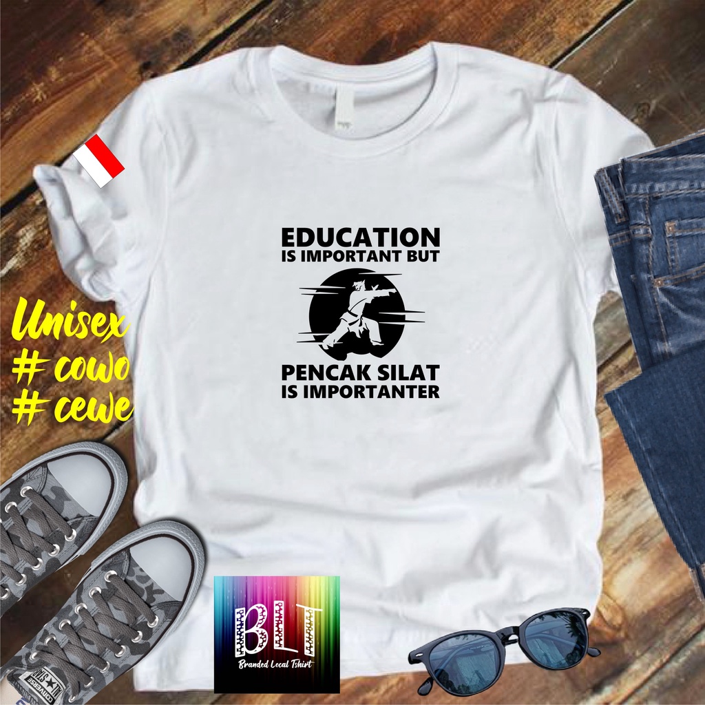 Cod/Kaos PENCAK SILAT EDUCATION BENDERA/Kaos Terlaris Kualitas Terjamin Kaos Pria Distro Hits2022/Kaos Murah Kaos Cotton 30s Kaos katun/Kaos Bergambar Kaos Distro Kaos Pria Dan Wanita Kaos Kata2 Lucu Kaos Viral/Kaos Promo/Best Seller