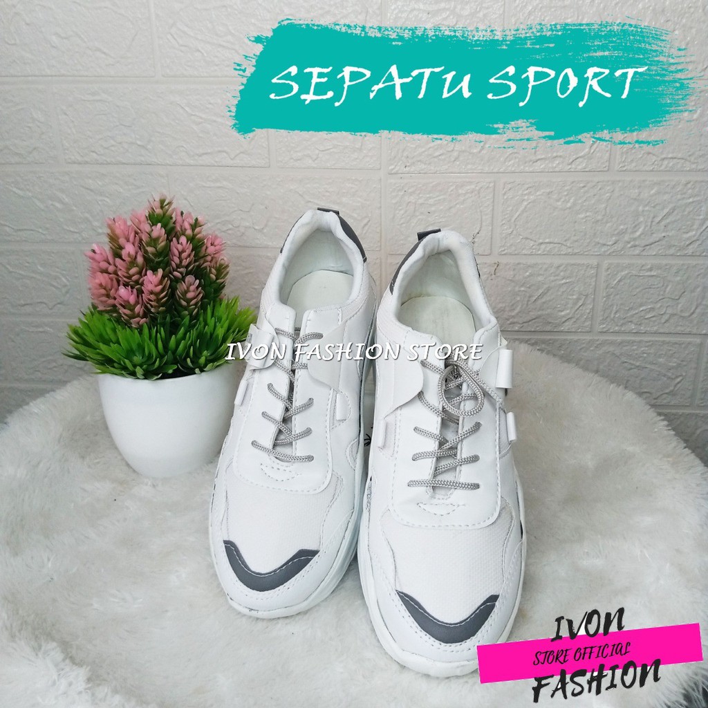 Sepatu Olahraga Fashion Korea Model terbaru Sepatu sport Pria dan Wanita Murah Bisa COD