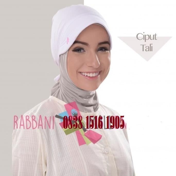 promo ciput topi tali rabbani dalaman/daleman jilbab/kerudung kaos polos pet terbaru