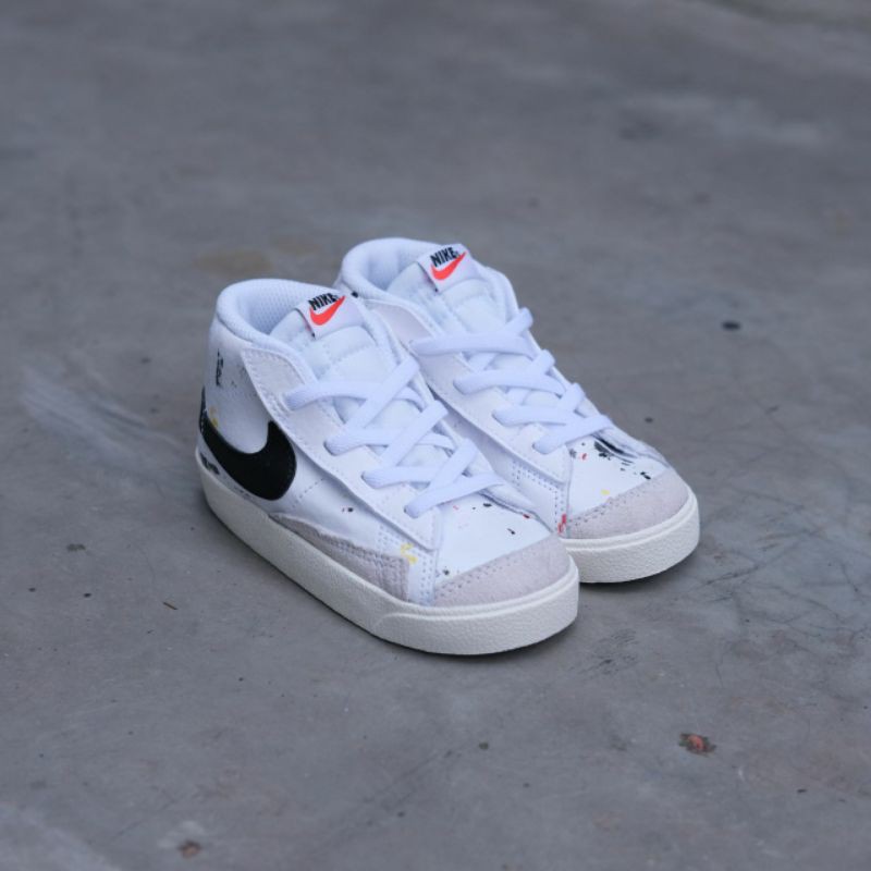 SEPATU ANAK NIKE BLAZER MID' 77 VINTAGE BABY/TODDLER SHOE ORIGINAL