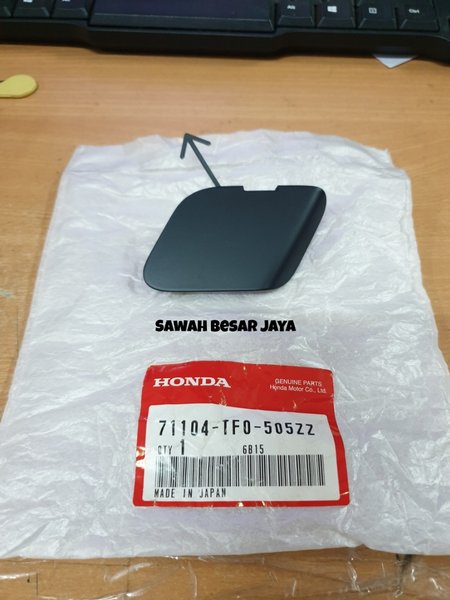 Jual [a] Cover Plastik Tutup Towing - Derek - Hook Bumper Bemper Depan Honda Jazz GE8 Tipe S