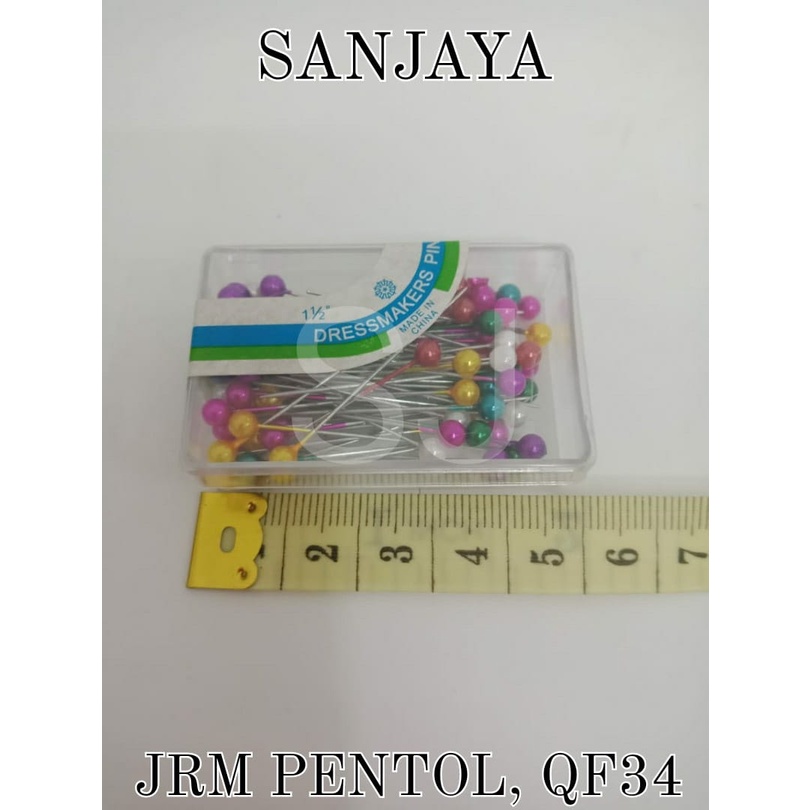 JARUM JAHIT TANGAN / JARUM PENTOL / JARUM PENTOL / JARUM HIJAB / ALAT JARUM JAHIT ALUMINIUM / JARUM PENTOL QF34