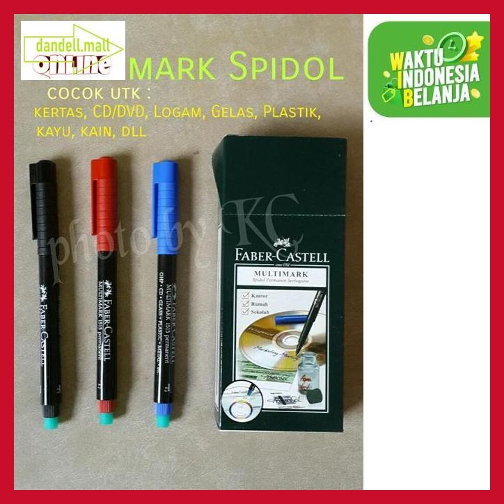 

U8Tyrt67- Atk0226Fc (Fine) Ohp Spidol Plastik Multimark Faber Castell Oph E3Yrf797-