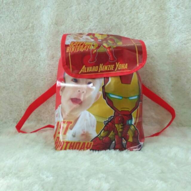 

Tas ultah ransel custom