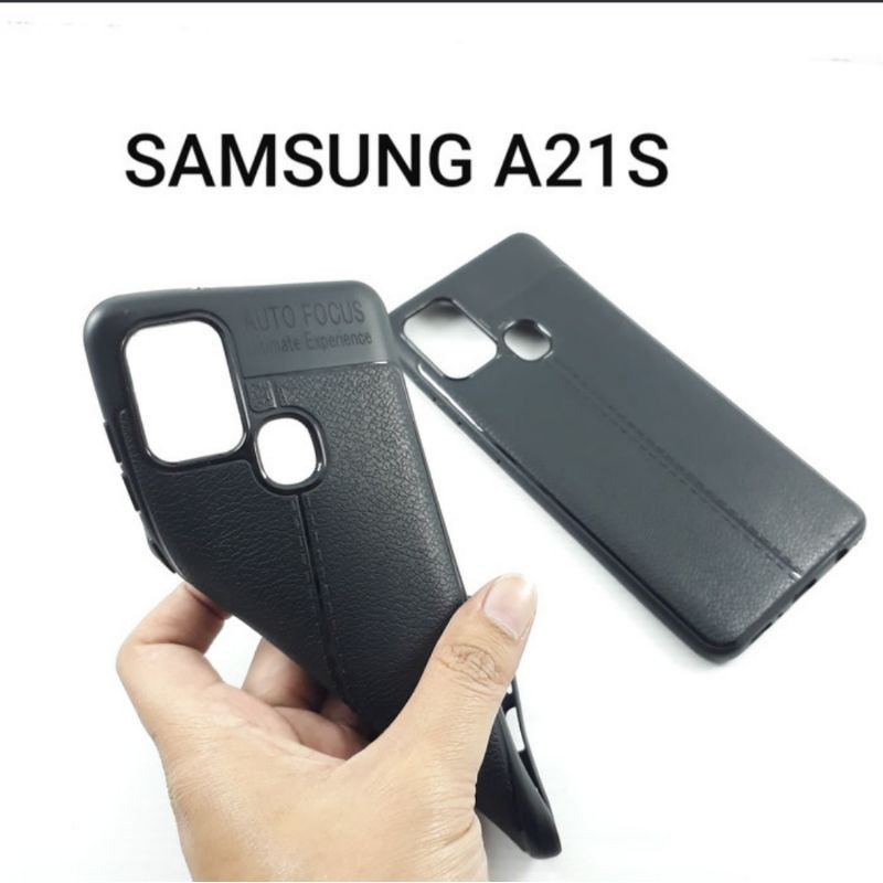 For Samsung Galaxy A21S Softcase Leather Case AutoFocus Ultimate UltraSlim