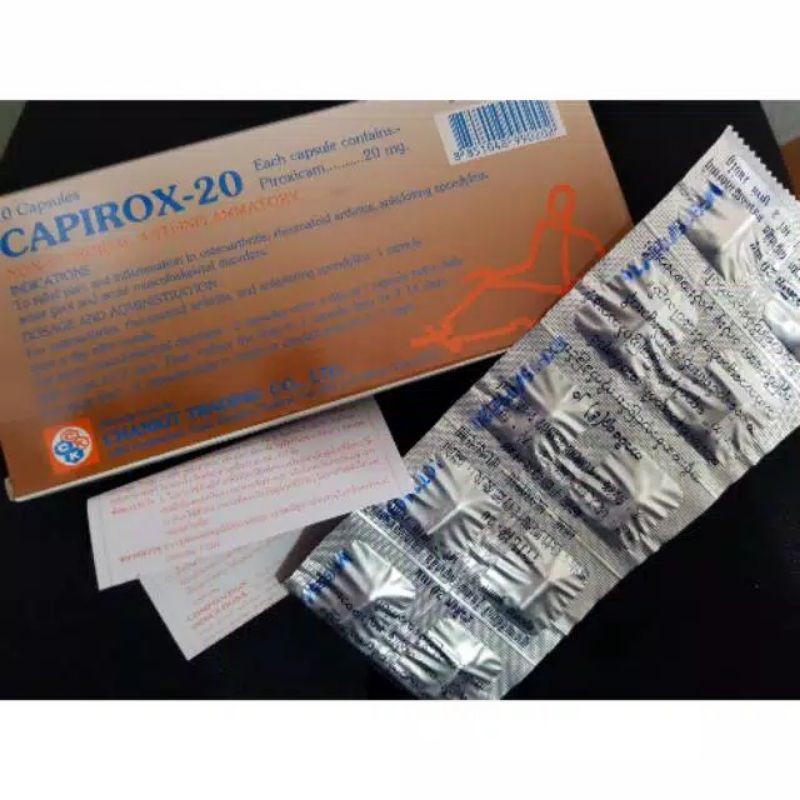 Capirox 20 obat vitamin lumpuh ayam impor bangkok