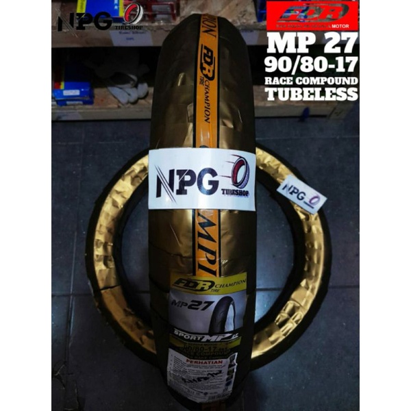 FDR 90/80 17 Sport MP 27 Racing soft compound tubeless velg 17 Jupiter Z / Jupiter MX King / Vega R 