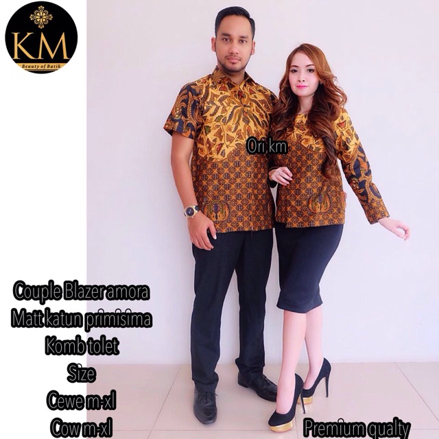 COUPLE batik blazer Amora