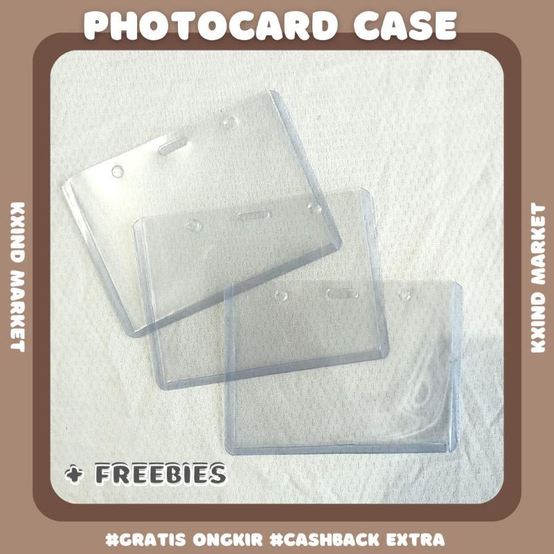 [READY] Photocard case / pelindung photocard / photocard protector / card case / photocard holder