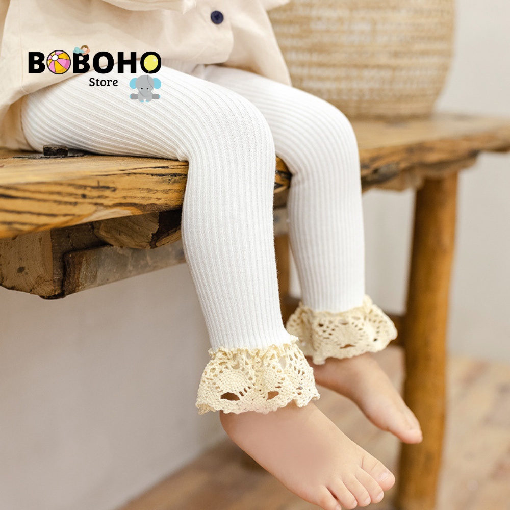 BOBOHO - 0-4 TAHUN CELANA LEGGING ANAK PEREMPUAN IMPORT / LEGGING BERGARIS VERTICAL ANAK PEREMPUAN MOTIF PITA