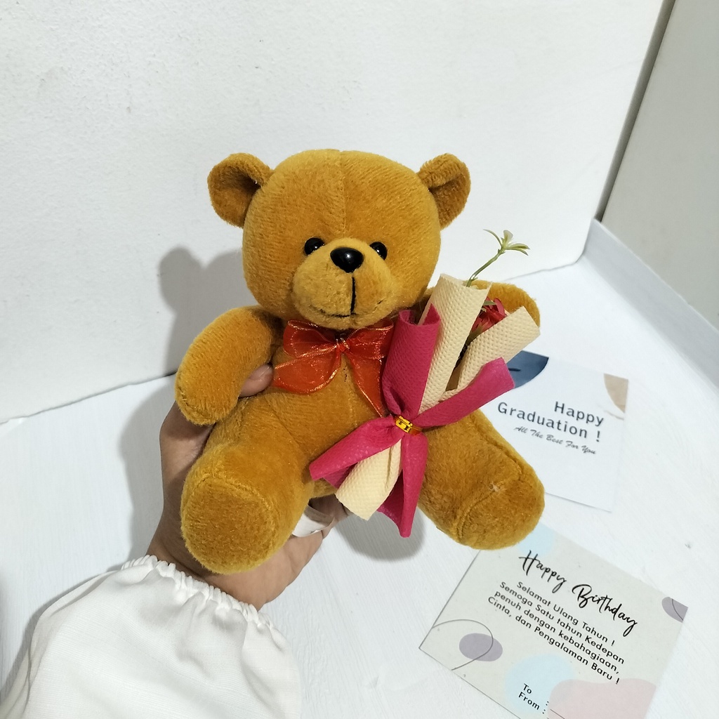 Hampers Kado Surabaya buket boneka beruang kado wisuda hampers boneka bear mini kado ulang tahun boneka beruang lucu
