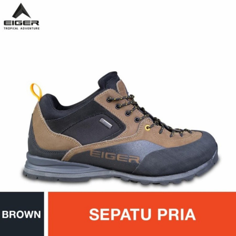 Sepatu Eiger1989 Anaconda 2.5 Shoes Brown Gunung Hiking Outdoor
