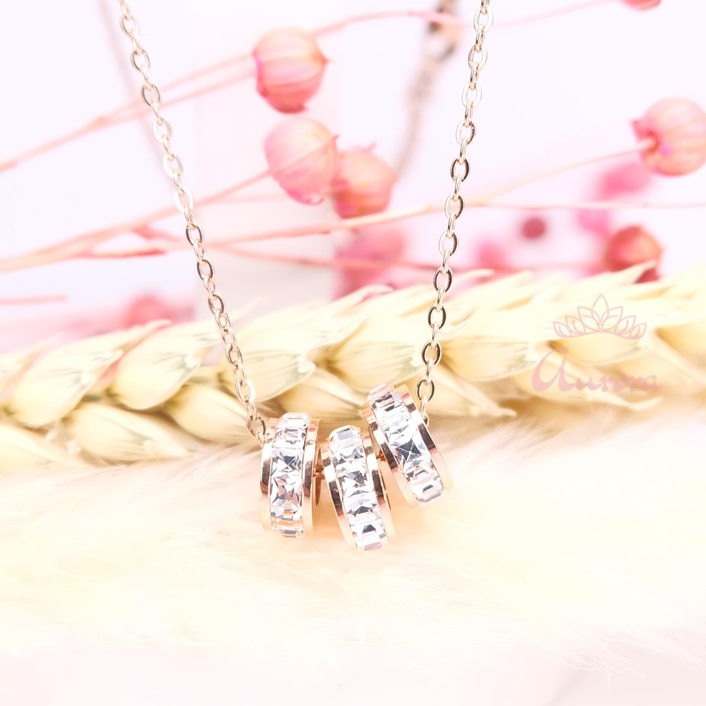 Kalung Trio Crystal N25 by Aurora Jewelry®