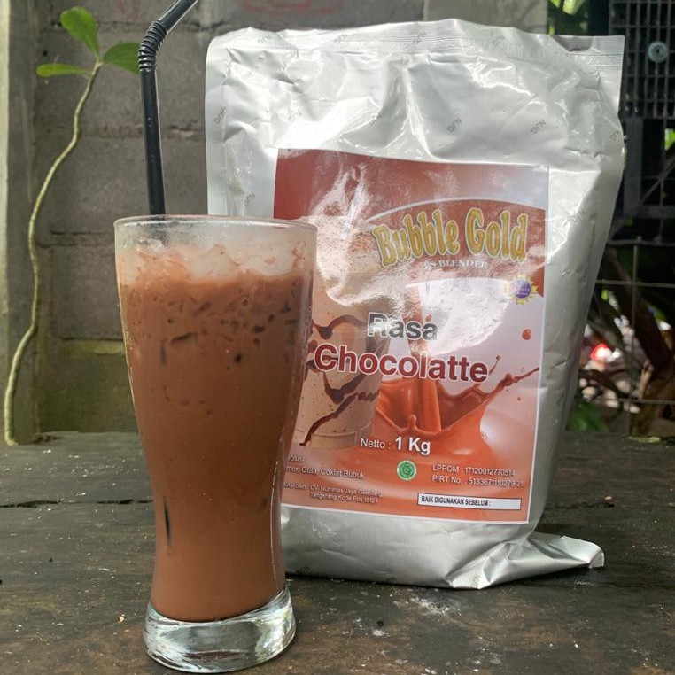 

Bubuk Minuman Bubble Gold Coklat 1 Kg - Ice Blend - Powder Drink