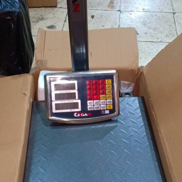 Timbangan duduk digital 300 kg gigan