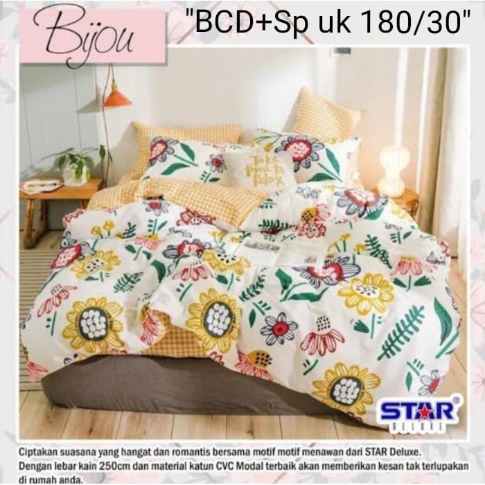 SPREI BEDCOVER KATUN ESRA BIJOU