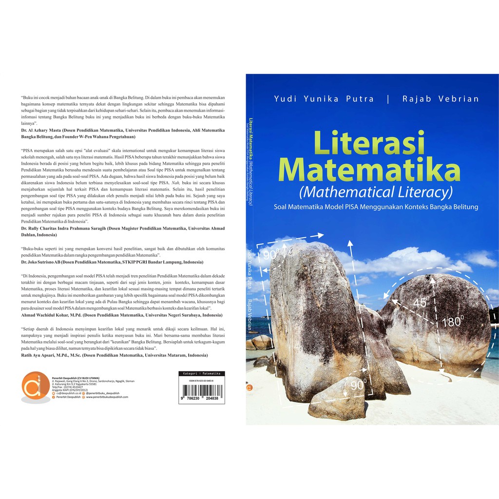 Original Buku Literasi Matematika Soal Matematika Model Pisa Menggunakan Konteks Bangka Belitung Shopee Indonesia