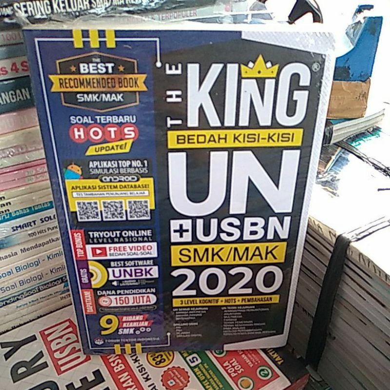 BUKU THE KING BEDAH KISI KISI UN USBN SMK 2020 HOTS-0