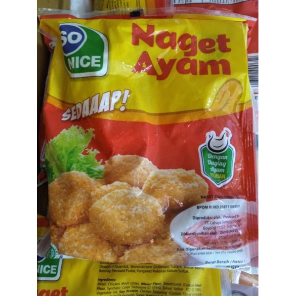 

nugget ayam so nice