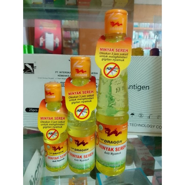 MINYAK SEREH ANTI NYAMUK CAP DRAGON