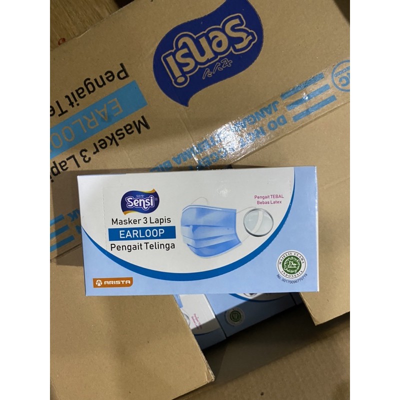 MASKER SENSI 3M EARLOOP