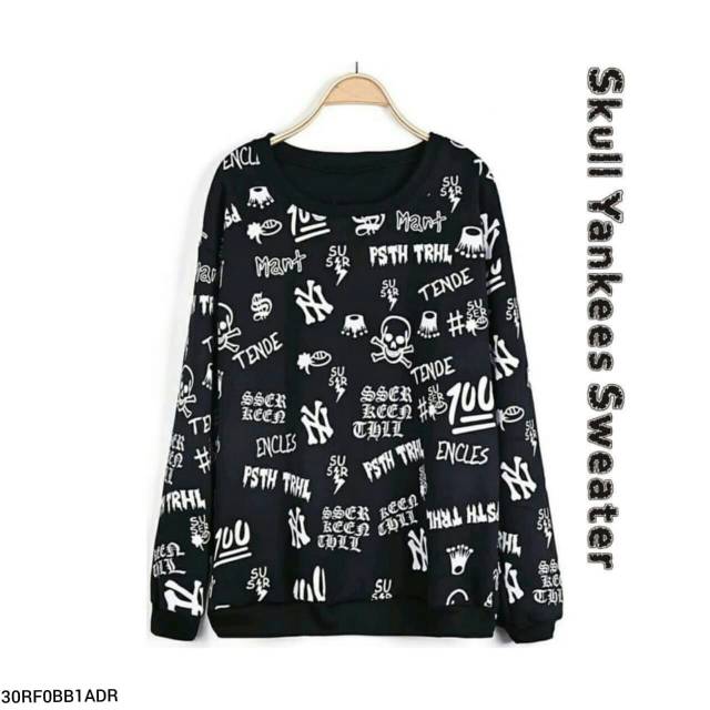Skull Yankes Sweater