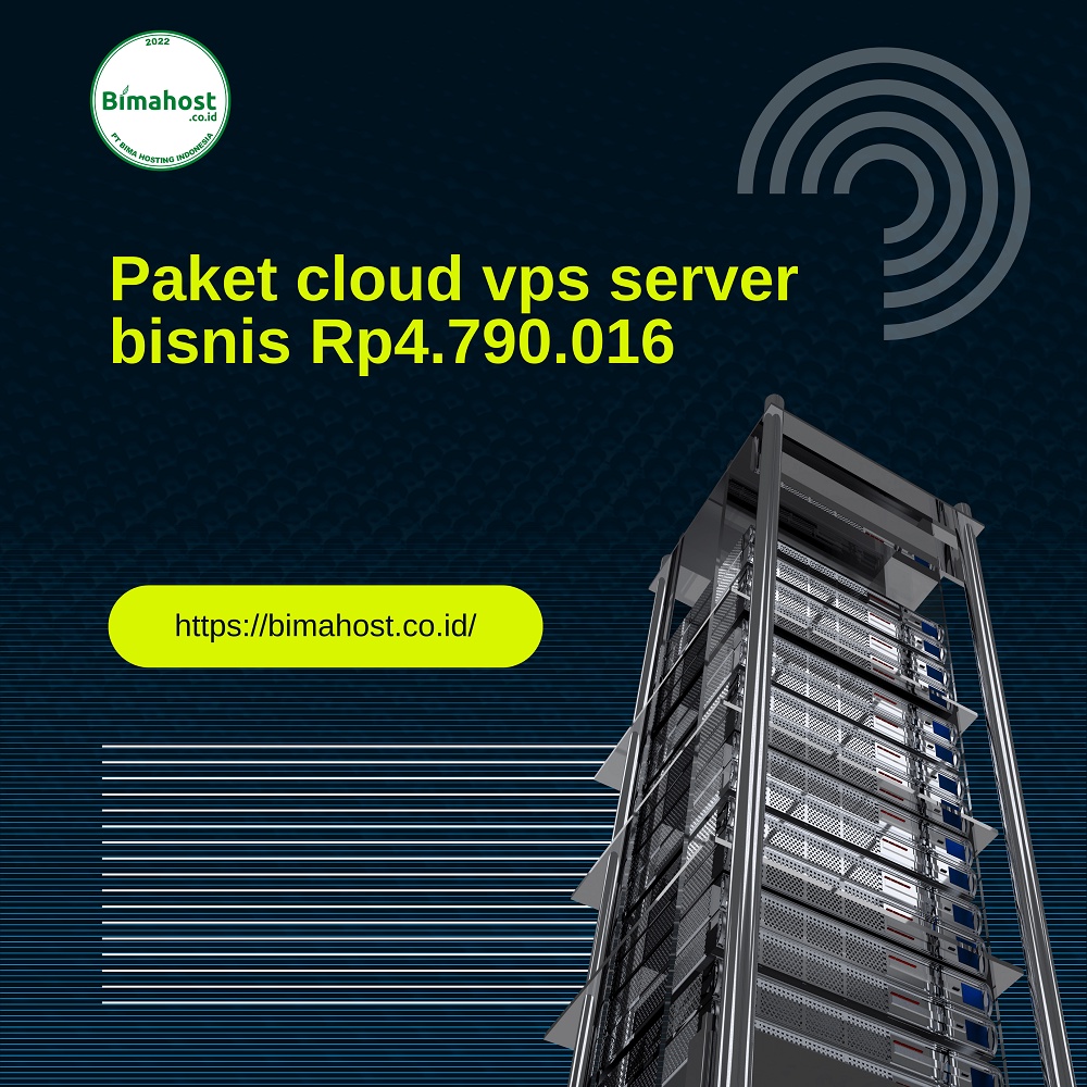 Paket cloud vps server bisnis