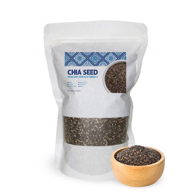 

Chia seed organic black non GMO grade A chiaseed biji chia cia seed
