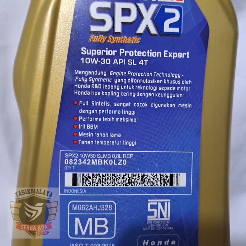 OLI SPX 2 AHM OIL 0,8 liter